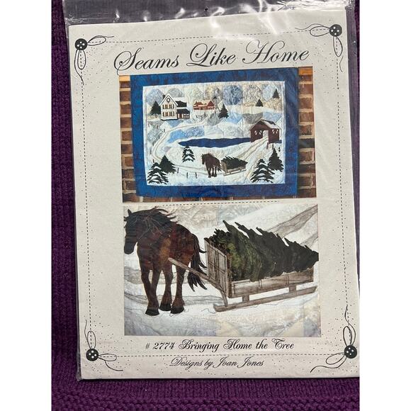 quilt pattern bringing home the tree joan jones - Picture 4 of 8